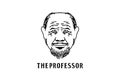 Hand Drawn Old Man Male Professor Doctor Head Face Logo