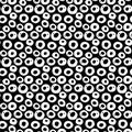 Hand Drawn Polka Dot Seamless Pattern