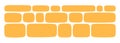 Hand drawn quote frames. Empty rectangle speech bubbles blobs. Doodle organic shapes set for social media stories. Quote