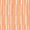 Hand-Drawn Retro Geometric Stripes Vector Seamless Pattern