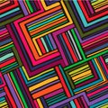 Hand drawn seamless geometric pattern 6