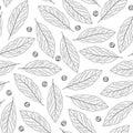 Spices seamless pattern.