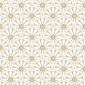 Beige mandala seamless pattern