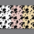 Hand drawn seamless pattern stylized animal skin Dalmatians. Can be used for design on fabric, wallpaper