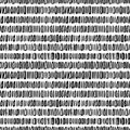Hand drawn short vertical lines seamless pattern.