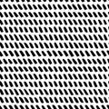 Hand drawn slanted brush strokes seamless pattern