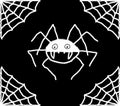 Spiders Web and spider illustration