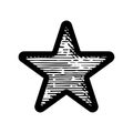 Hand Drawn star symbol