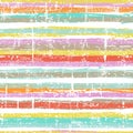 Hand drawn striped seamless pattern