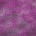 Hand drawn textured floral background. Vintage violet template with little flowers and leaves Royalty Free Stock Photo