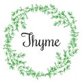 Thyme plant wrench