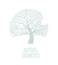Tree crown Conceptual logotype eco product natural