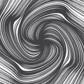 Hand Drawn Vector Abstract Twirl Lines Texture