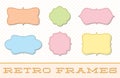 Retro Frame Borders Set