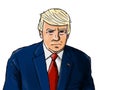 President Donald J Trump Drawing