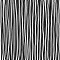 Hand drawn vertical parallel thick black lines on white background. Vector pattern for graphic or web design