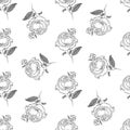 Vintage rose pattern