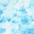 Watercolor bleached blue winter background