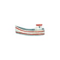 Hand drawn watercolor boat in cartoon style. Illustration of sport yacht, sailboat