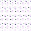 Hand drawn watercolor marshmellow and blueberry seamless pattern on white background. Gift-wrapping, banner, textile, fabric,