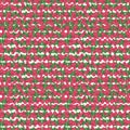 Hand drawn watercolor raspberry seamless pattern isolated on white background. Can be used for textile, fabric, wrapping and other