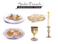 Jewish food Royalty Free Stock Photo