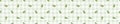 Hand drawn whimsical flower pot gingham seamless border pattern. Vector vintage check retro vegetable banner background