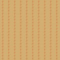 Hand drawn zigzag pattern with diagonal, sharp lines in bright orange against a soft, muted yellow background Royalty Free Stock Photo