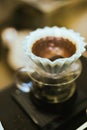 Hand drip coffee Royalty Free Stock Photo