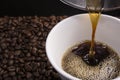 Hand Drip Coffee Royalty Free Stock Photo