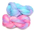 Hand-dyed Wool Royalty Free Stock Photo