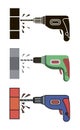 Hand electric drill