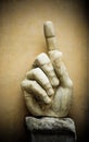 Hand of emperor Constantine, Capitoline, Rome