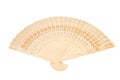 Hand Fan Wood Royalty Free Stock Photo