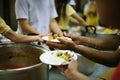 Hand-feeding to the needy in society : concept of food sharing