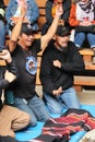 Hand games at the Annual Celebration at Fort Nelson First Nation, British Columbia