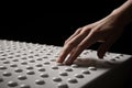 A hand gently placed on top of a mattress, illustrating the comforting and supportive nature of the bed, A visually striking