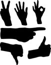 Hand Gestures Illustration