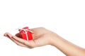 Hand with gift