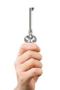Hand giving key Royalty Free Stock Photo