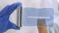 Hand in glove with hologram Hypothyroidism