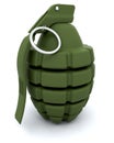 Hand Grenade Royalty Free Stock Photo