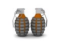 Hand grenade Royalty Free Stock Photo