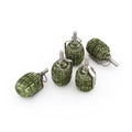Hand grenades Royalty Free Stock Photo
