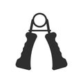 Hand Grip icon vector sign and symbol isolated on white background, Hand Grip logo concept Royalty Free Stock Photo