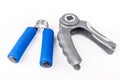 Hand Gripper isolated on white Royalty Free Stock Photo