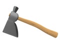Hand Hatchet Isolated Royalty Free Stock Photo