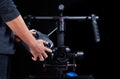 Hand held camera stabilizer