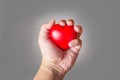 Hand hold heart Royalty Free Stock Photo