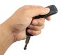 Hand holding car keys Royalty Free Stock Photo